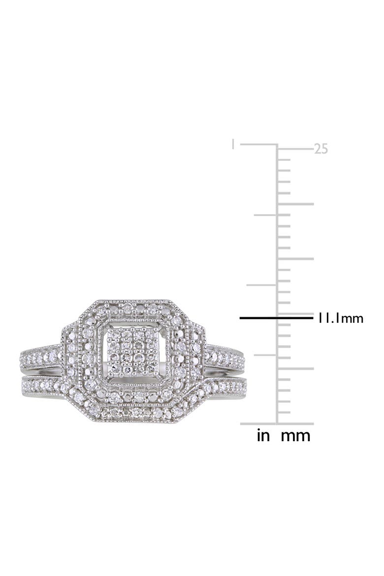 Diamond Engagement Ring Set - 0.23 ctw, Alternate, color, WHITE