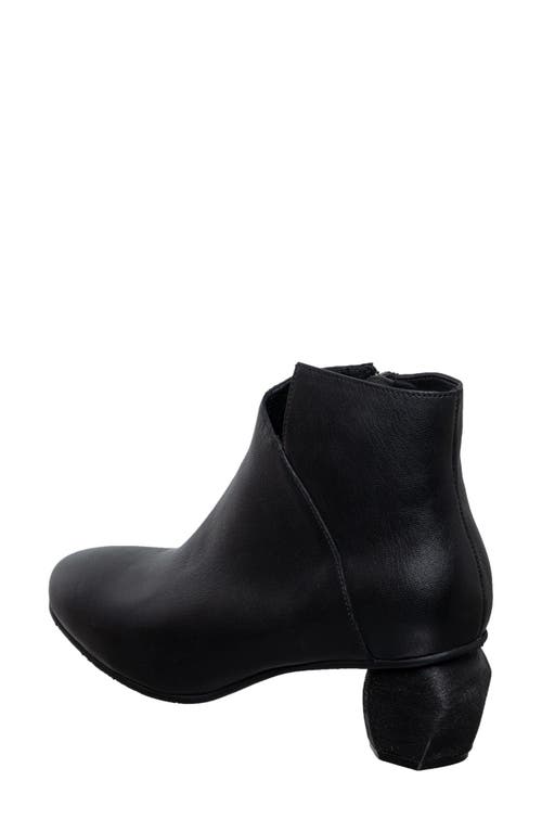 Antelope Perrin Sculptural Heel Bootie In Black