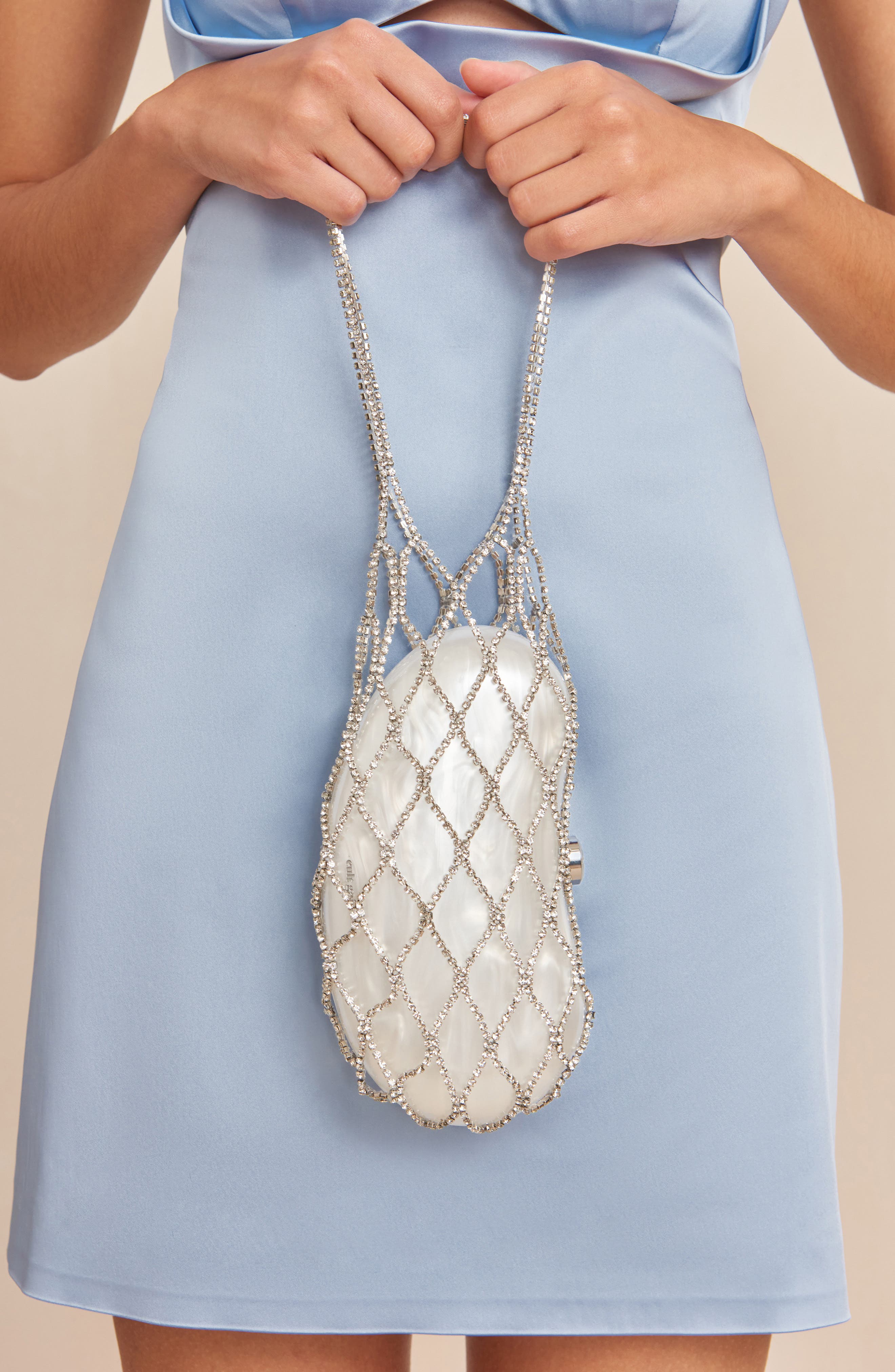 Tallulah Convertible Clutch, Alternate, color, PEARL