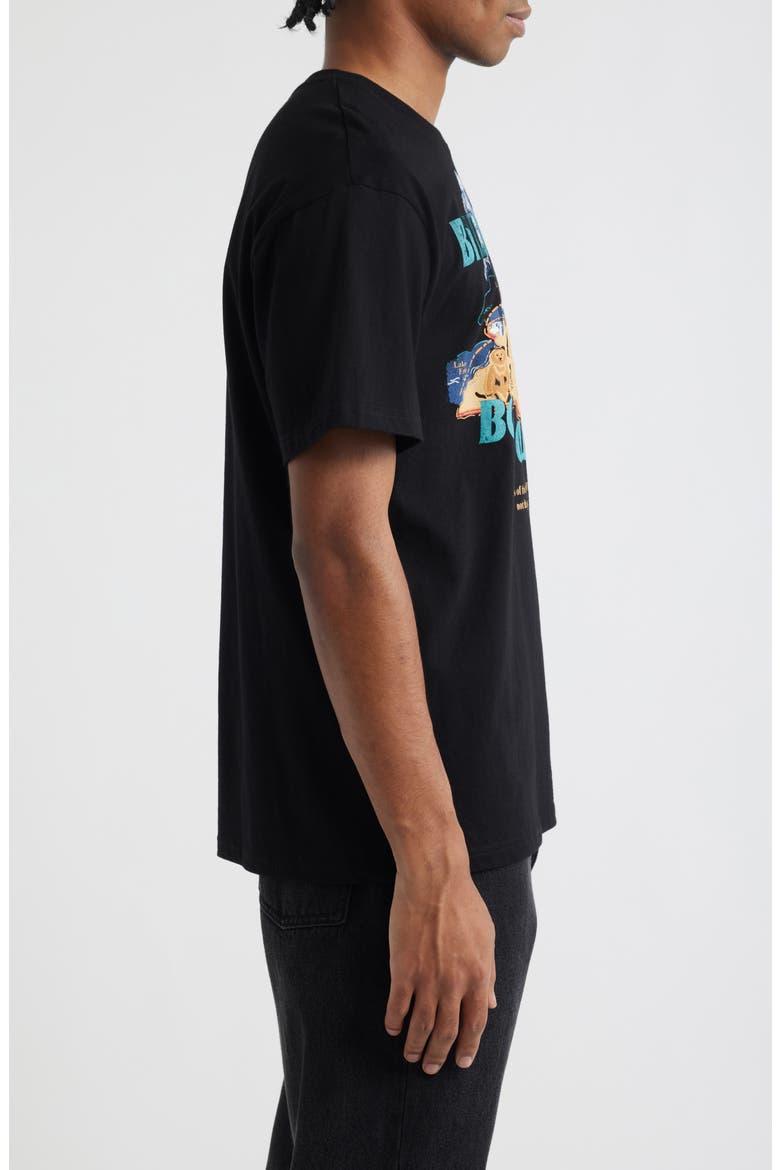BB NY Cotton Graphic T-Shirt, Alternate, color, BLACK