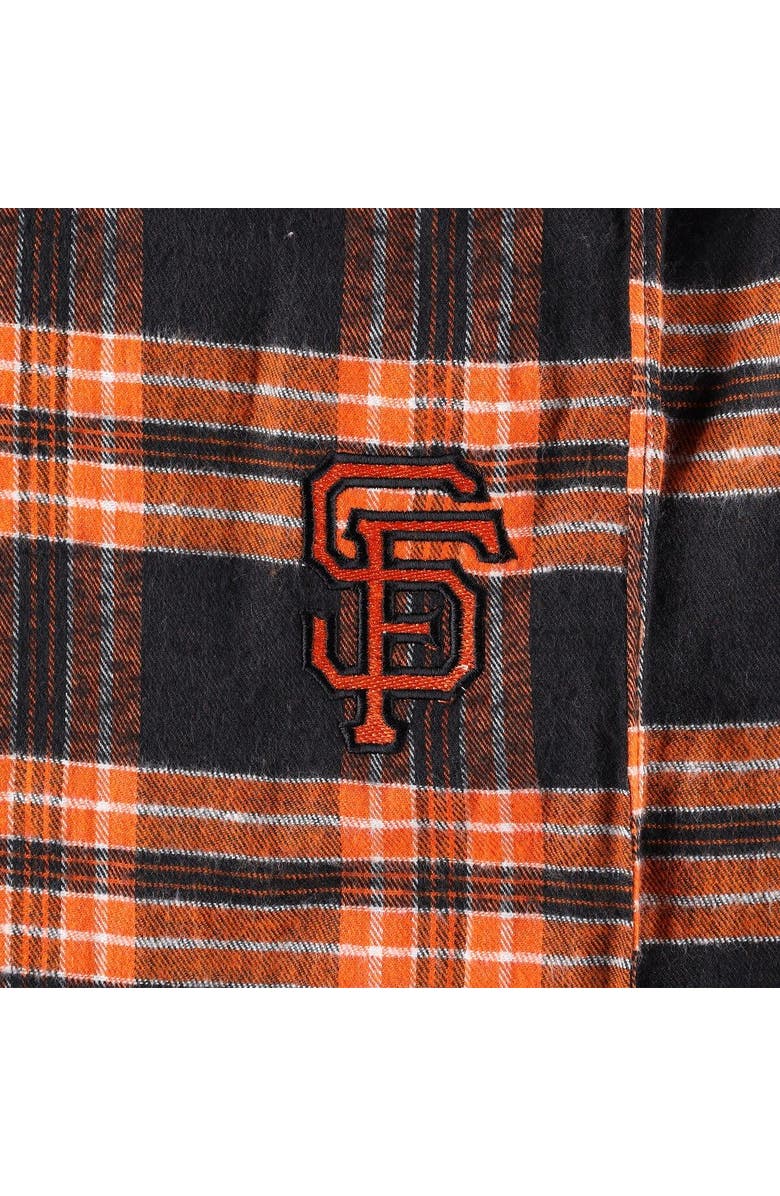 CONCEPTS SPORT Women's Concepts Sport Black/Orange San Francisco Giants Plus Size Badge Sleep Set, Alternate, color, Black