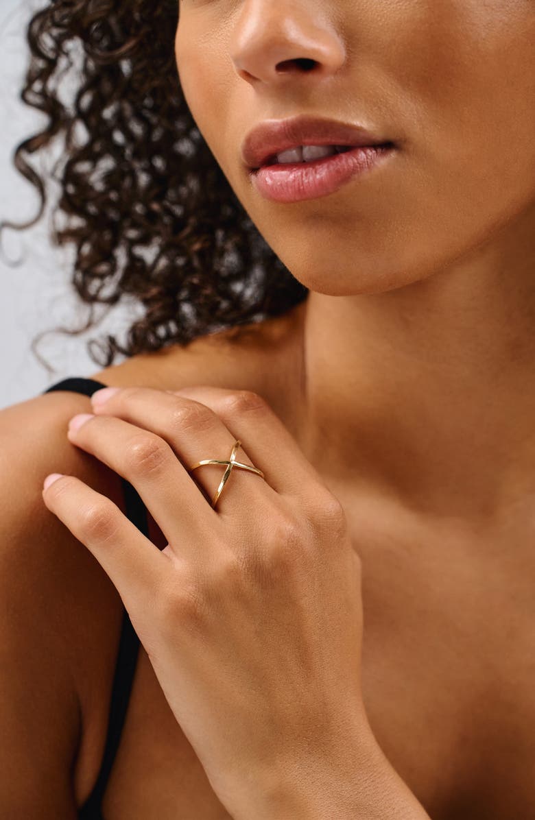 ki-ele Emerson Infinity Ring, Alternate, color, Gold