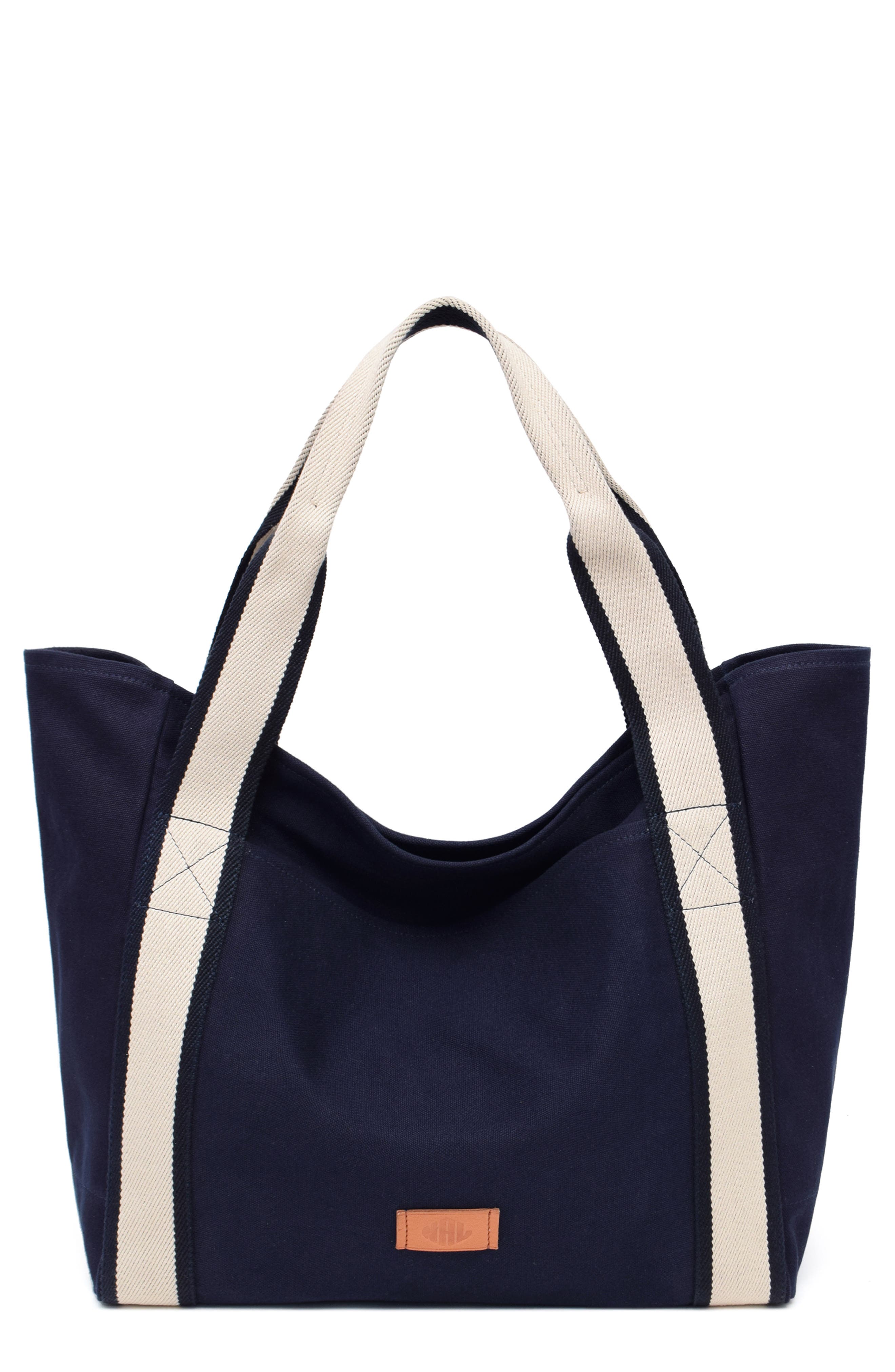 New Amsterdam Leatherworks Large Liliana Canvas Tote