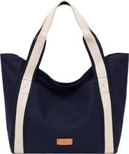 New Amsterdam Leatherworks Large Liliana Canvas Tote