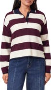 Scotch & Soda Stripe Polo Sweater