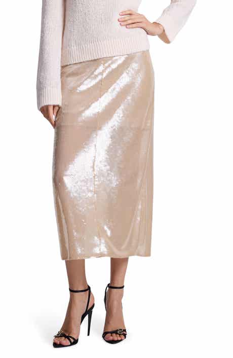 A.L.C. Monroe Sequin Midi Skirt