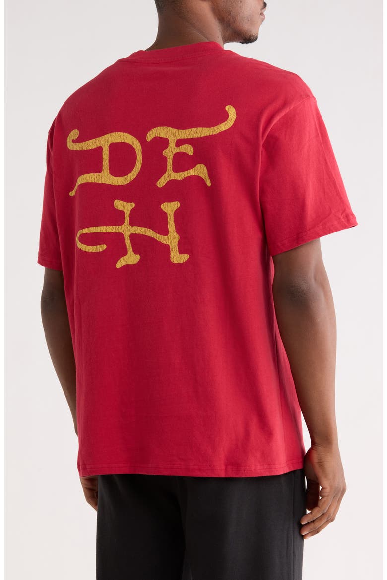 Sacred Heart Graphic T-Shirt, Alternate, color, RED