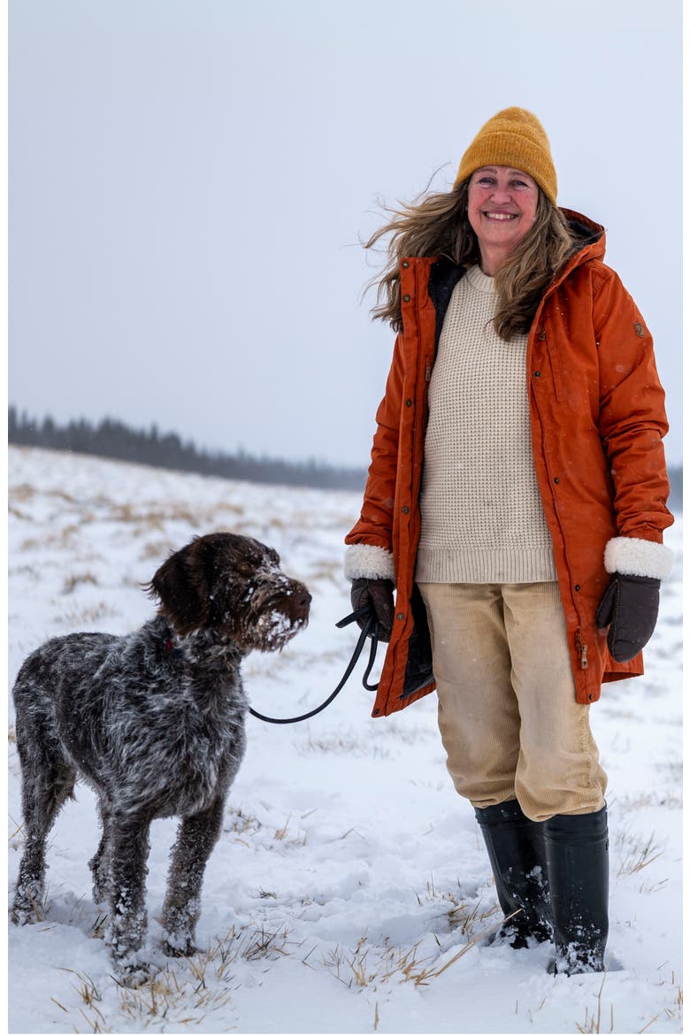 Kiruna Water Resistant Parka, Alternate, color, TERRACOTTA BROWN