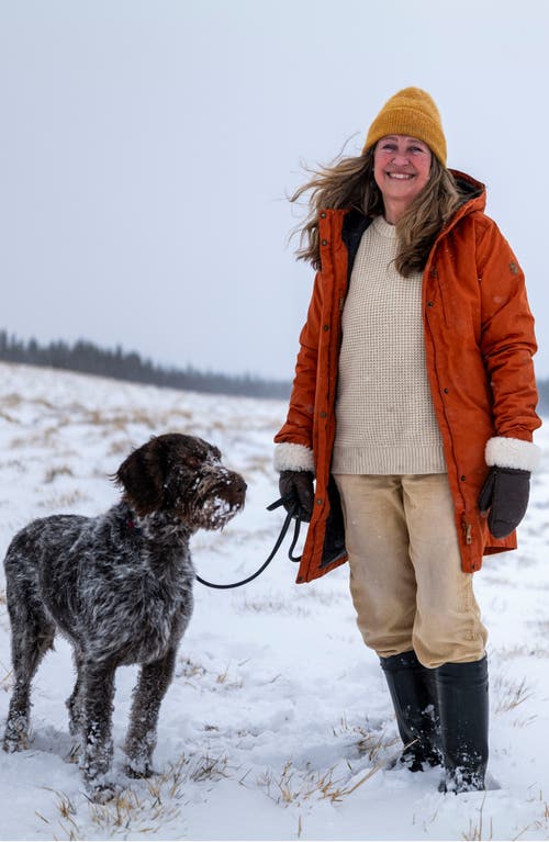 Fjall Raven Fjällräven Kiruna Water Resistant Parka In Orange