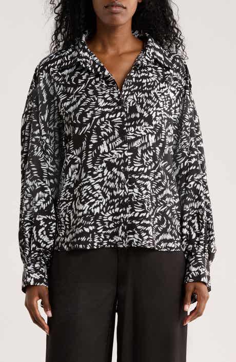 PATRIZIA LUCA Cocoon Button-Up Shirt
