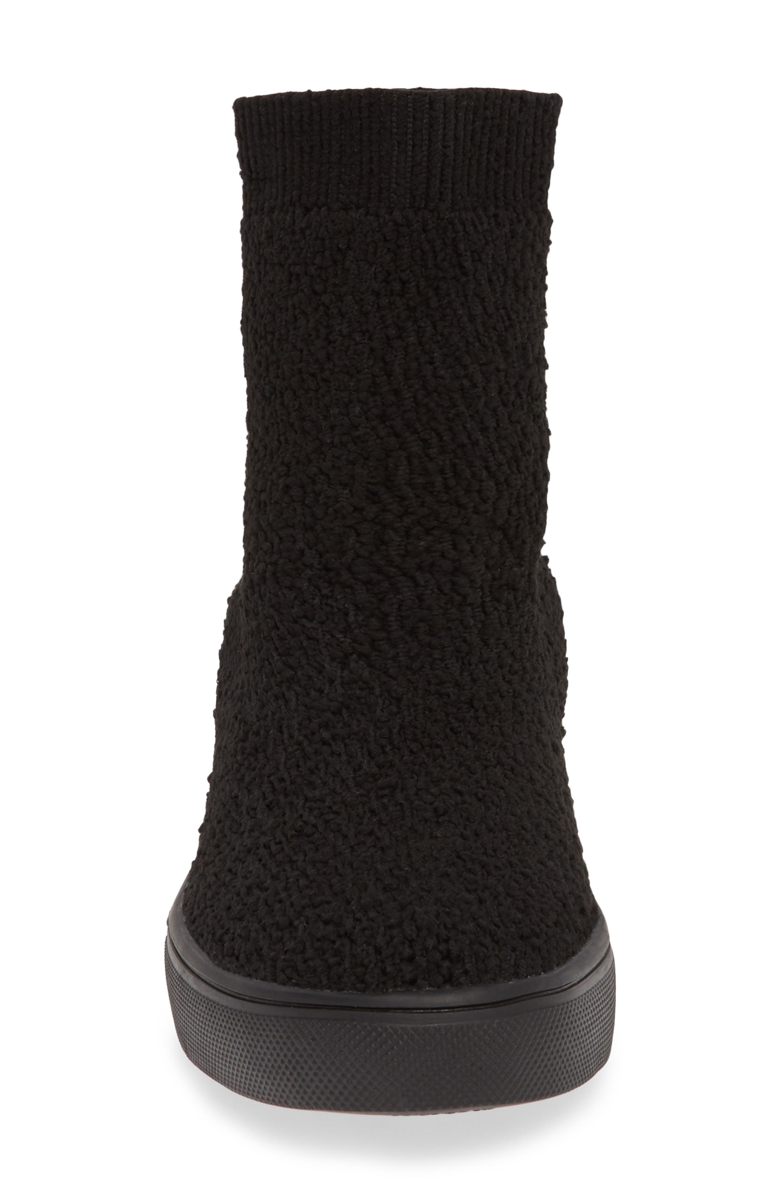 Skylar Bootie, Alternate, color, BLACK FABRIC