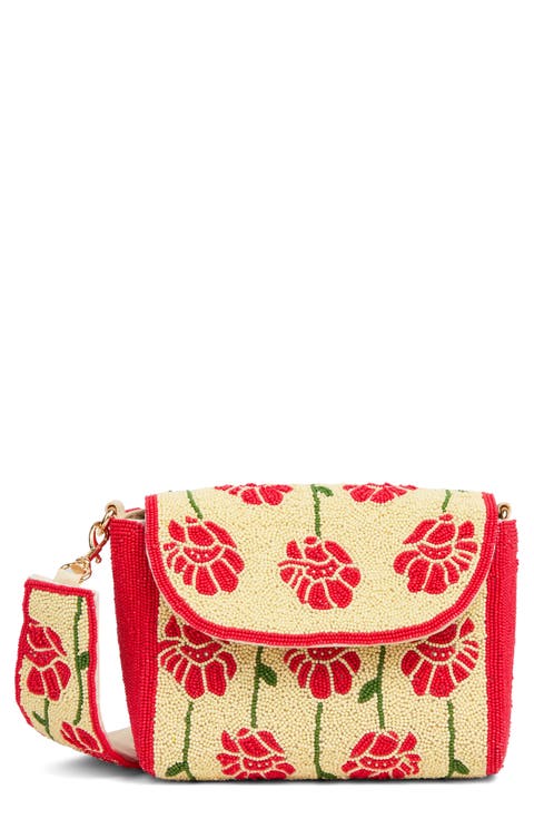 Bloom Beaded Shoulder Bag