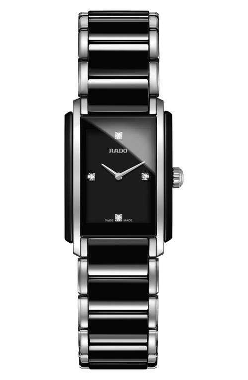 Rado Integral Diamonds Bracelet Watch, 22mm X 33mm