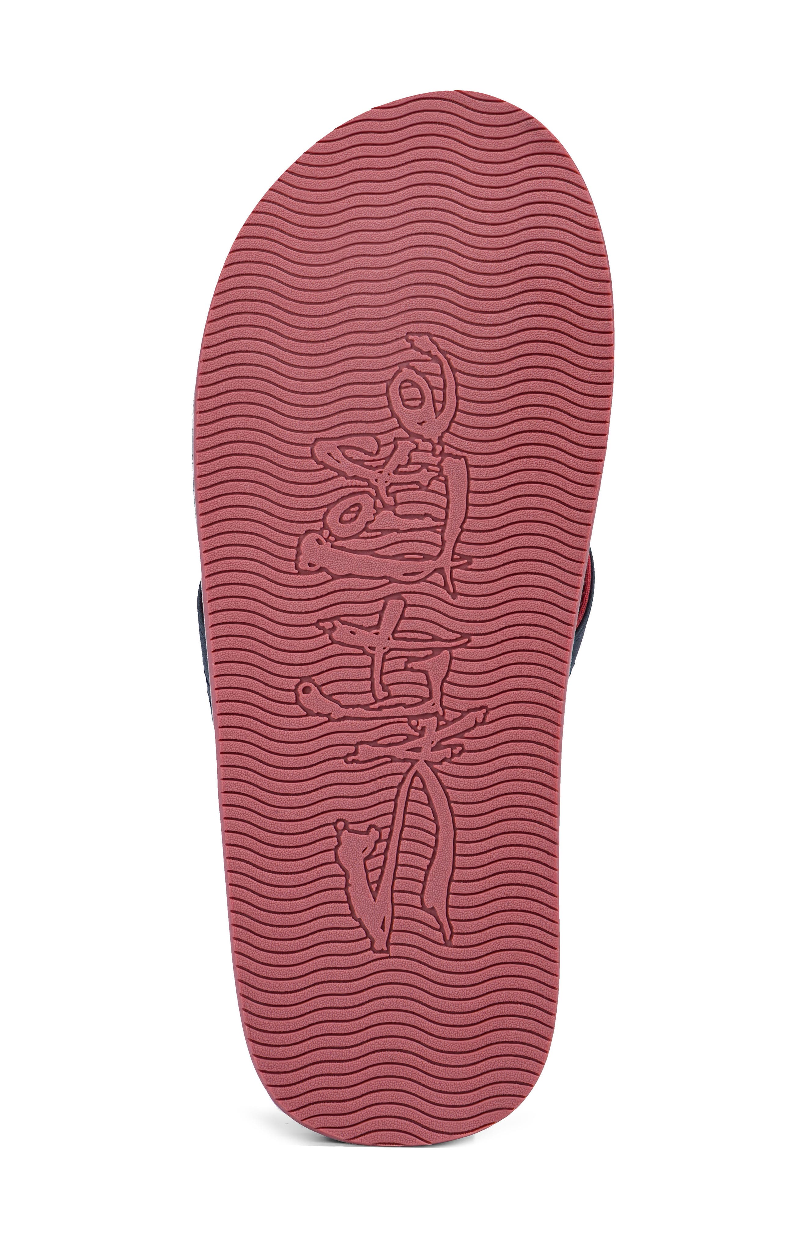 The Harbor Americana Flip Flop, Alternate, color, NAVY