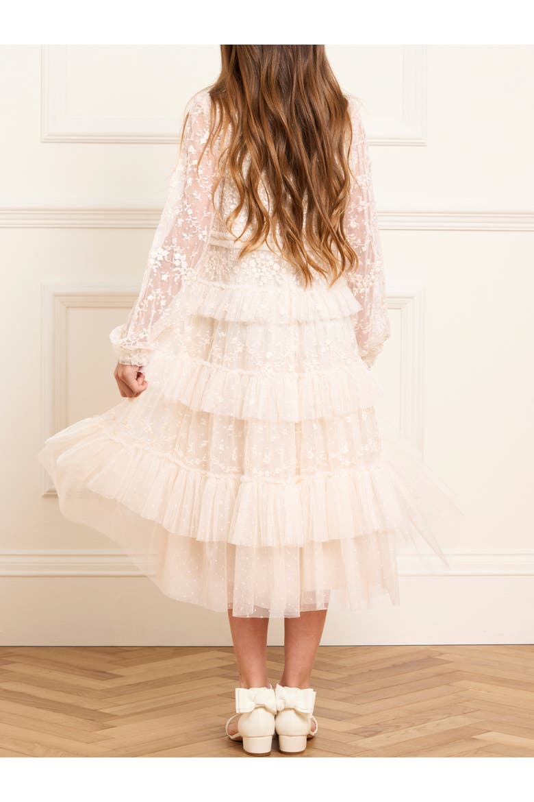 Blossom Lace Kids DressToddler, Little Kid, Big Kid, Alternate, color, Cream