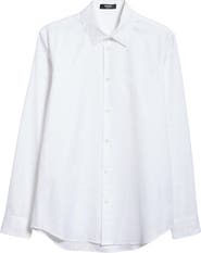 Versace Barocco Jacquard Button-Up Shirt