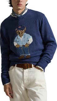 Polo Ralph Lauren Polo Bear Linen & Cotton Sweater
