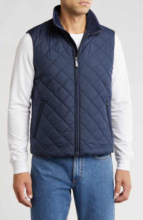 Brooks Brothers Water Repellent Diamond Quilted Vest