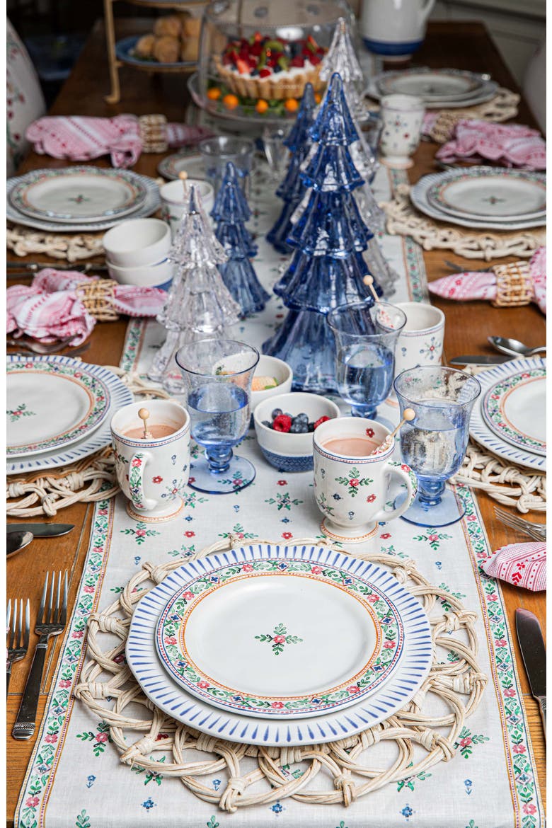 Heidi Cocktail/Side Plate, Alternate, color, WHITE MULTI