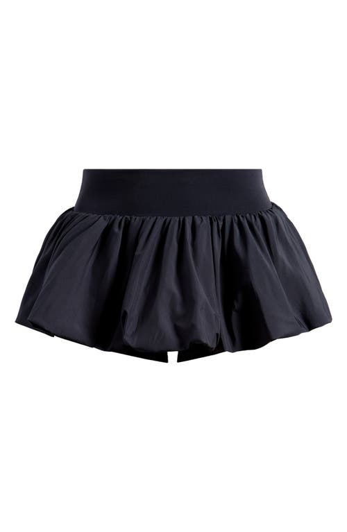 Free People Fp Movement Dance All Day Bubble Skort In Black