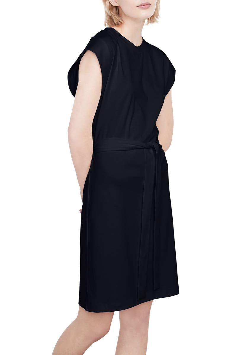 Vince Cotton Knit Muscle Dress, Alternate, color, Coastal