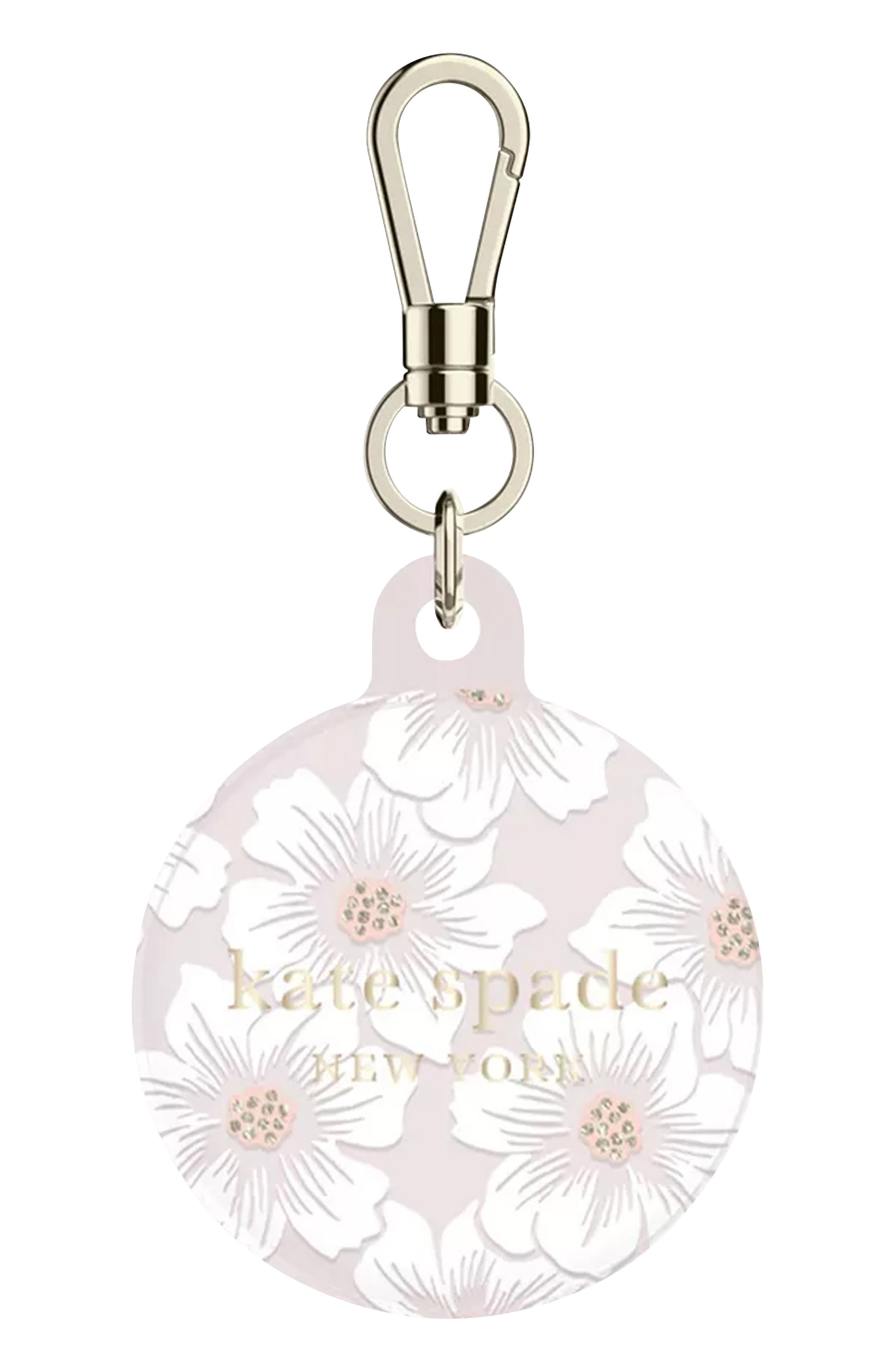 Kate Spade New York hollyhock airtag keychain