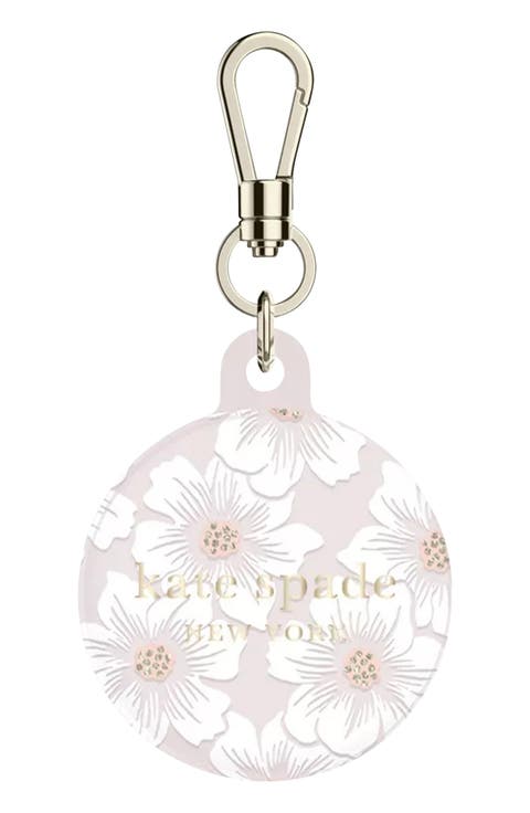 hollyhock airtag keychain