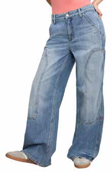 Good American Good Standard Ease Petite Carpenter Jeans
