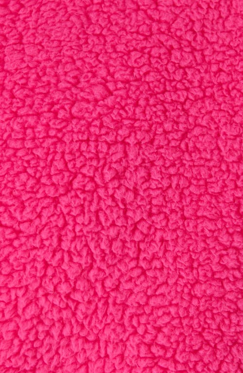 Sweaty Betty Canyon Front Zip High Pile Fleece Jacket In Pink