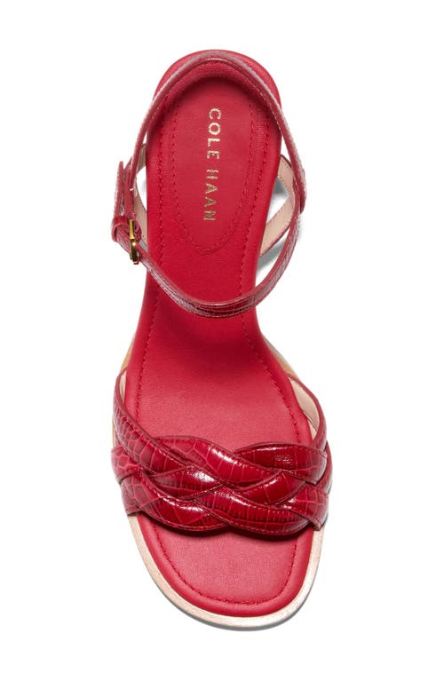 Cole Haan Ambrose Braid Ankle Strap Sandal