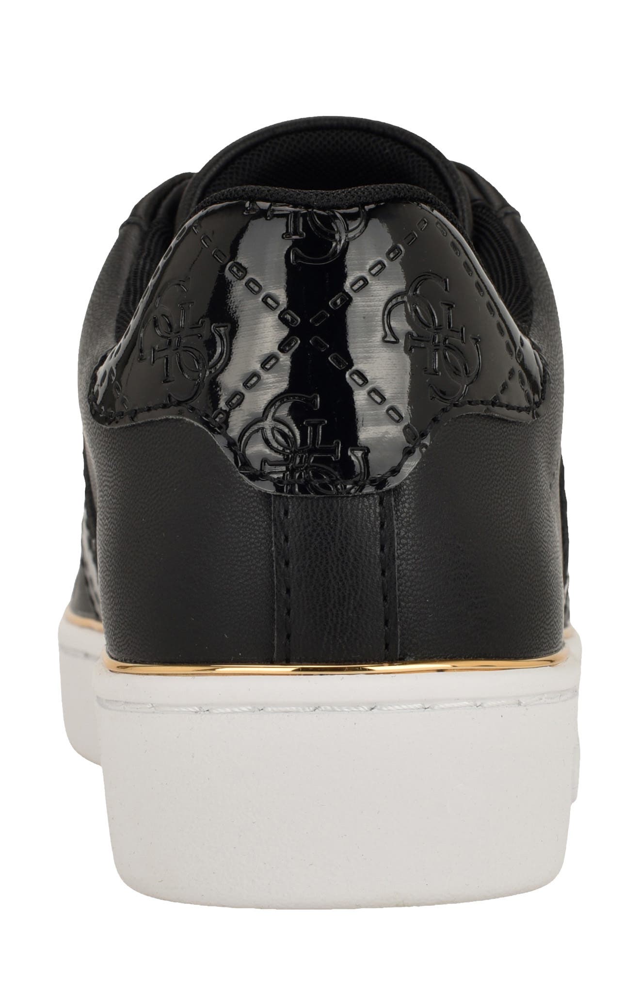 GUESS Barlie Sneaker, Alternate, color, Black