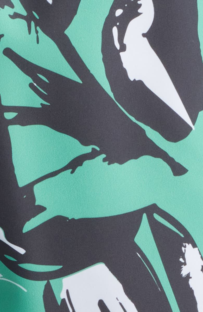 BOSS Piranha Swim Trunks, Alternate, color, Bright Green