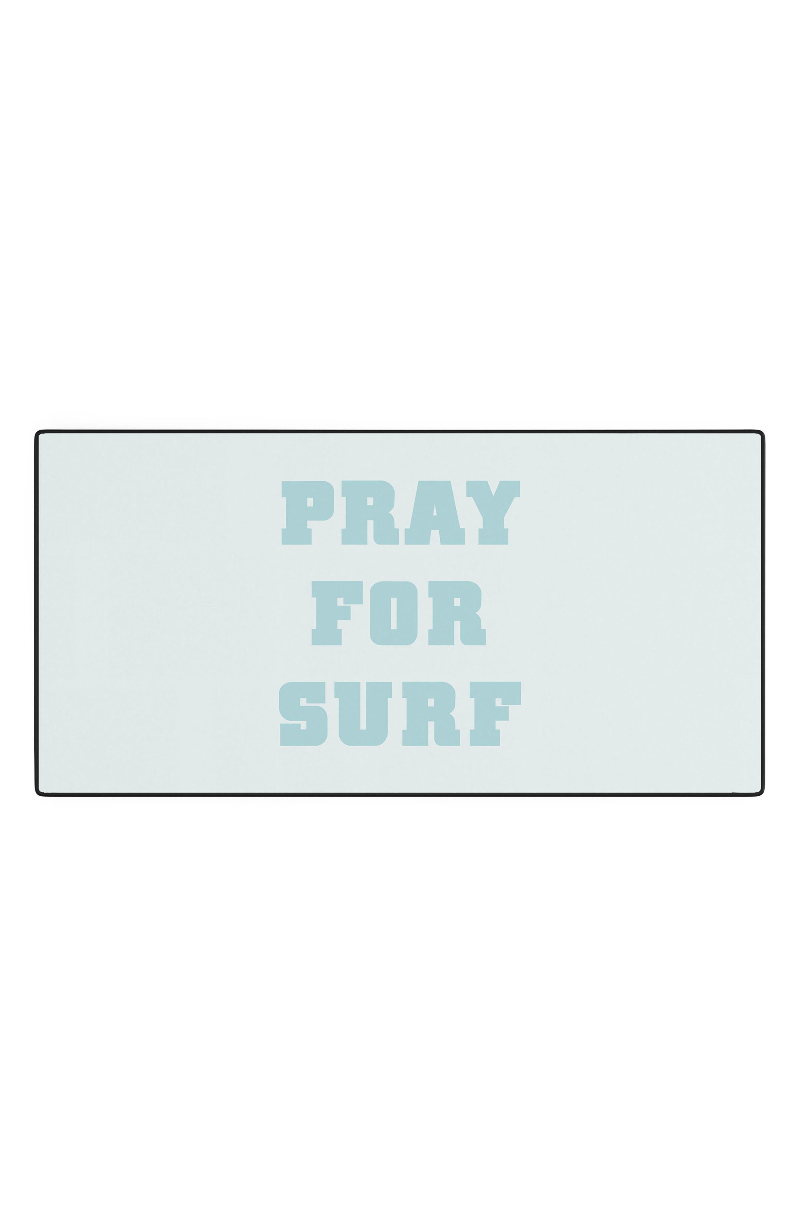 Deny Designs Pray For Surf Desk Mat