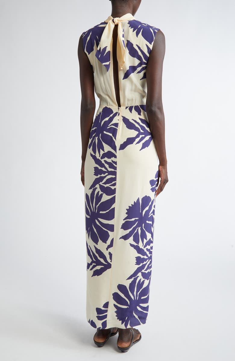 Johanna Ortiz City Wonders Silk Crêpe de Chine Maxi Dress, Alternate, color, 