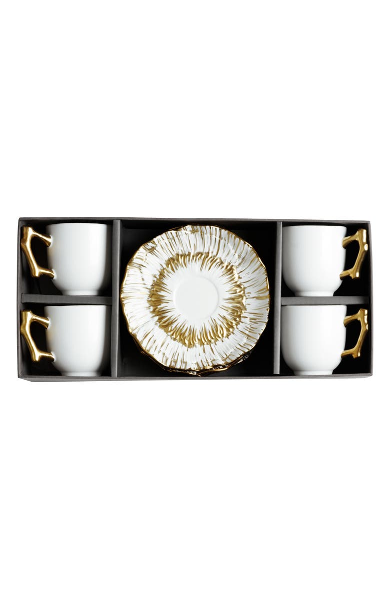 Michael Aram Anemone Demitasse Set, Main, color,
