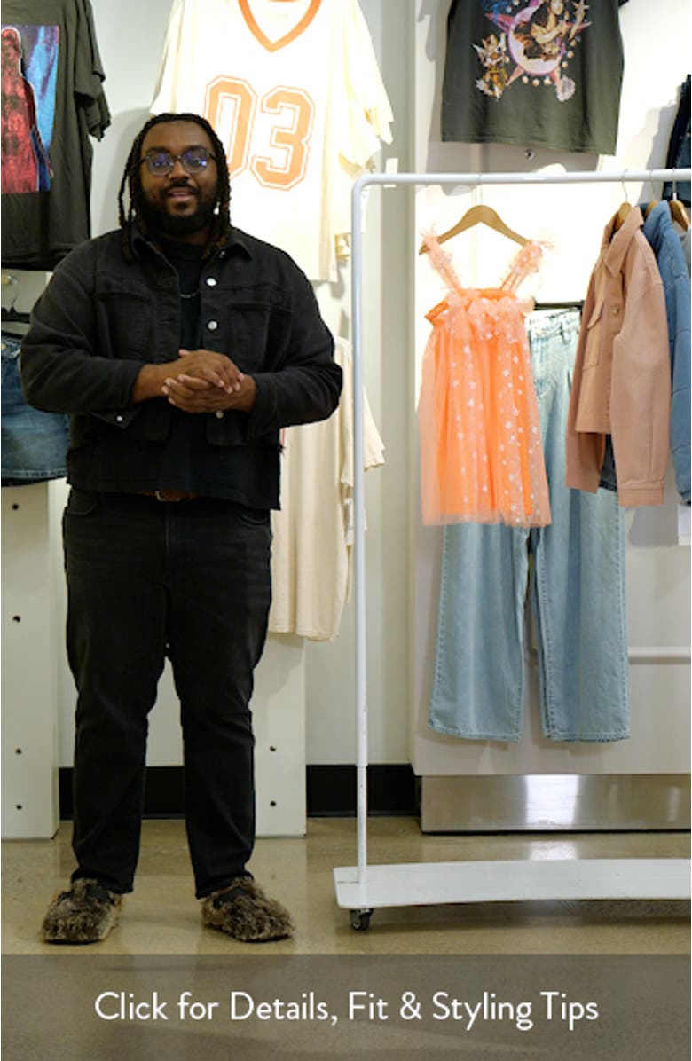 Kids' Floral Tulle Party Dress, sales video thumbnail