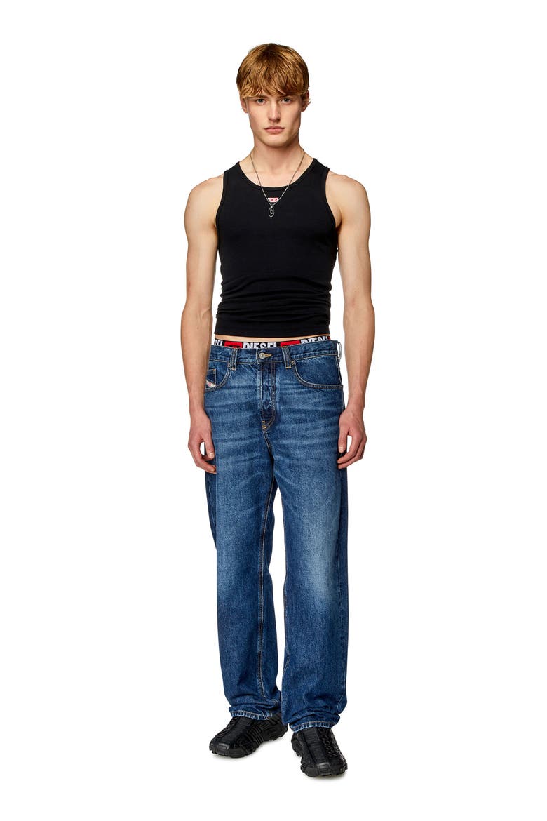 T-Lifty-D Fitted Tank Top, Alternate, color, BLACK