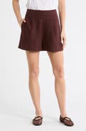 Madewell Solid Linen Blend Shorts
