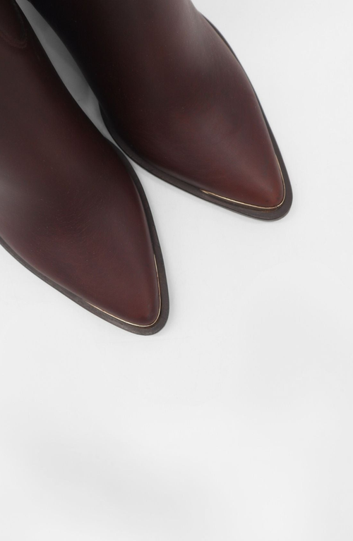 Stivali New York Western Cowboy Boots In Black