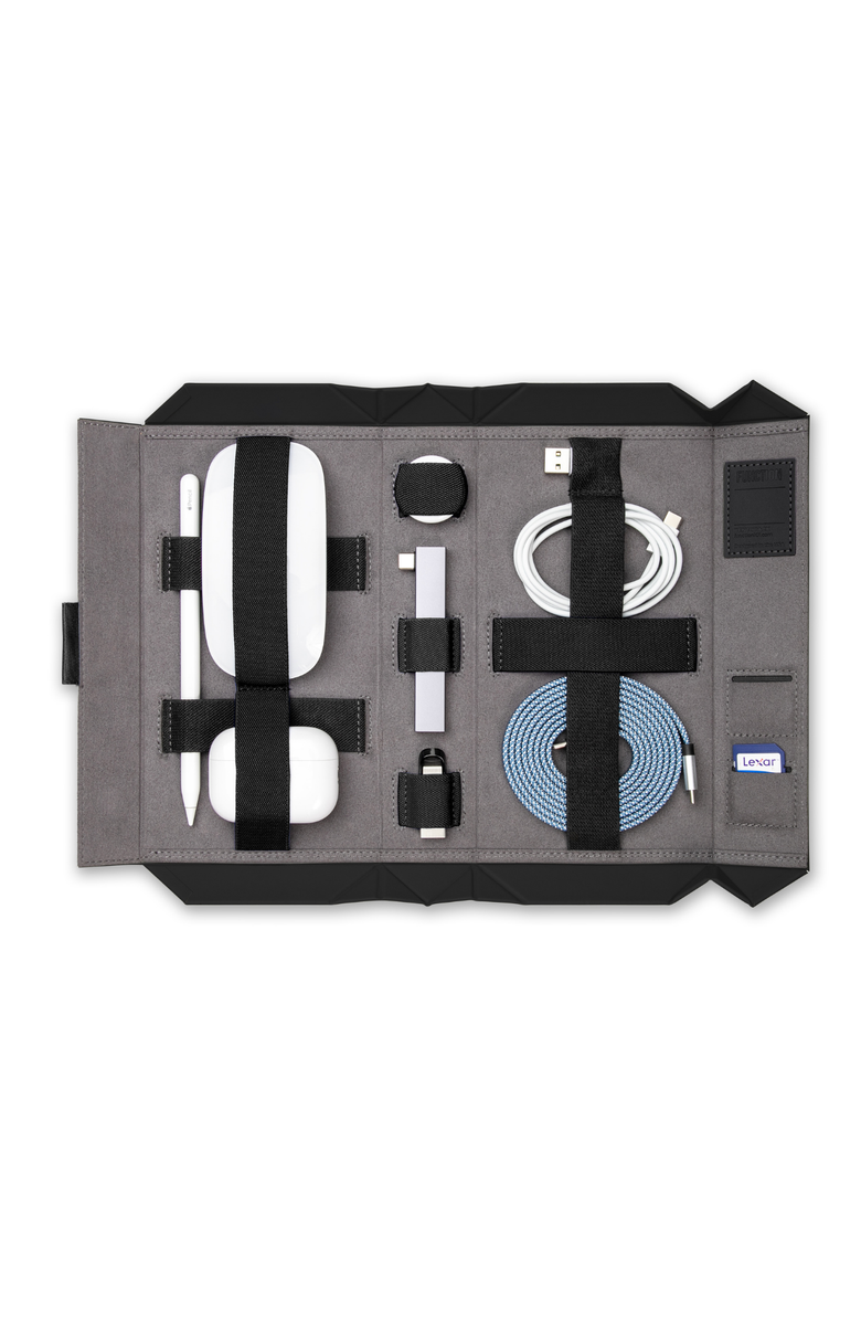 Function101 BentoPack - Tech Accessory Organizer, Alternate, color, Black