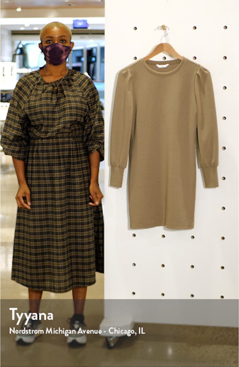 BB Dakota x Steve Madden Bixby Ottoman Knit Long Sleeve Minidress, sales video thumbnail