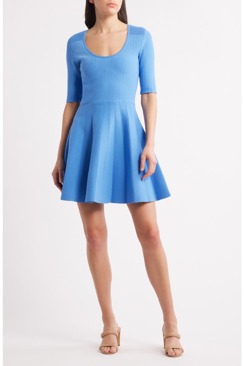 Frankina Rib Sweater Dress, Main, color, BT BU