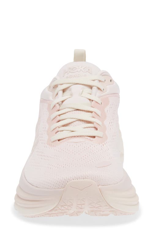 Hoka Bondi 8 Running Shoe In White