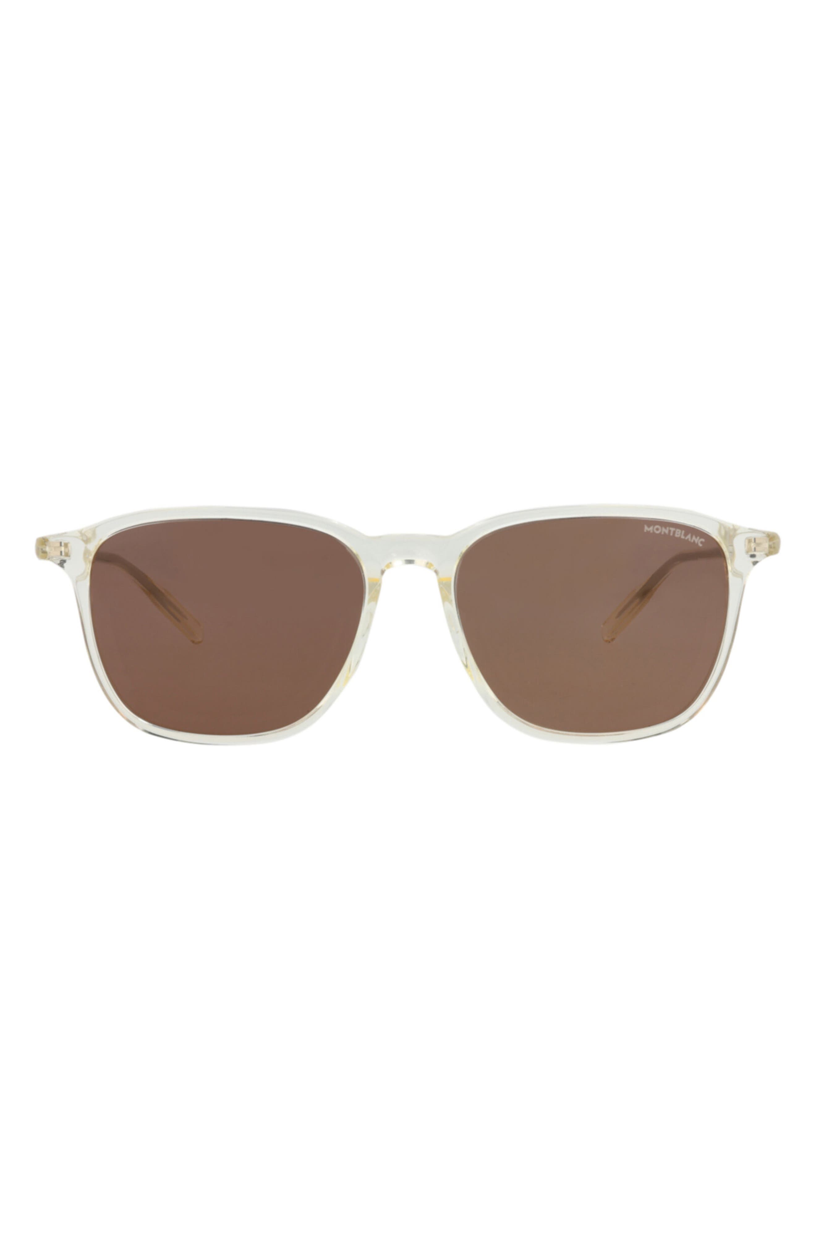 Montblanc 55mm Square Sunglasses