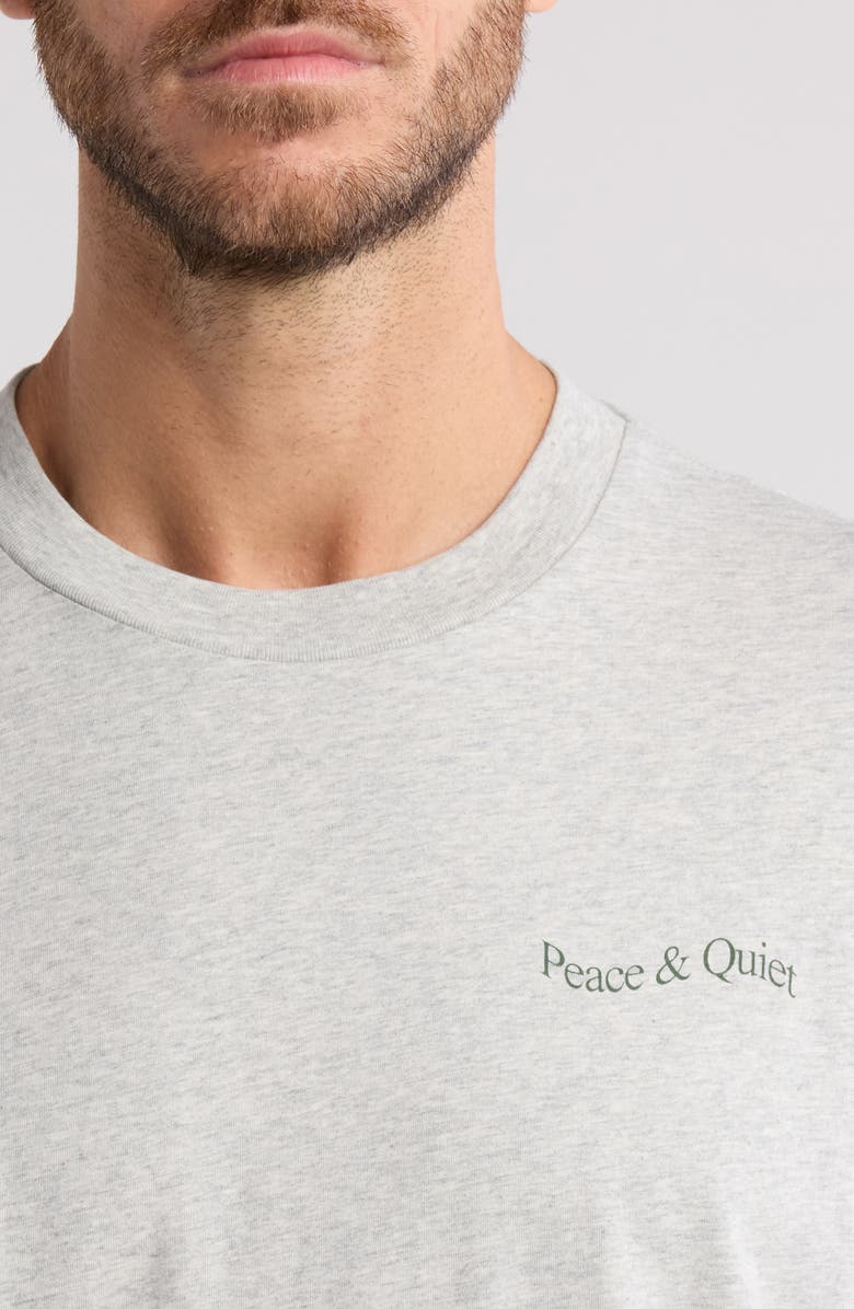 Museum of Peace & Quiet Wordmark Graphic T-Shirt, Alternate, color, 