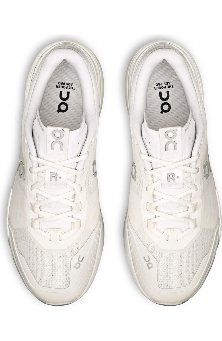 On THE ROGER Adv Pro Tennis Shoe, Alternate, color, White/ White
