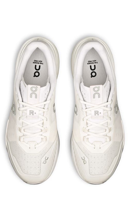 On The Roger Adv Pro Tennis Shoe In White