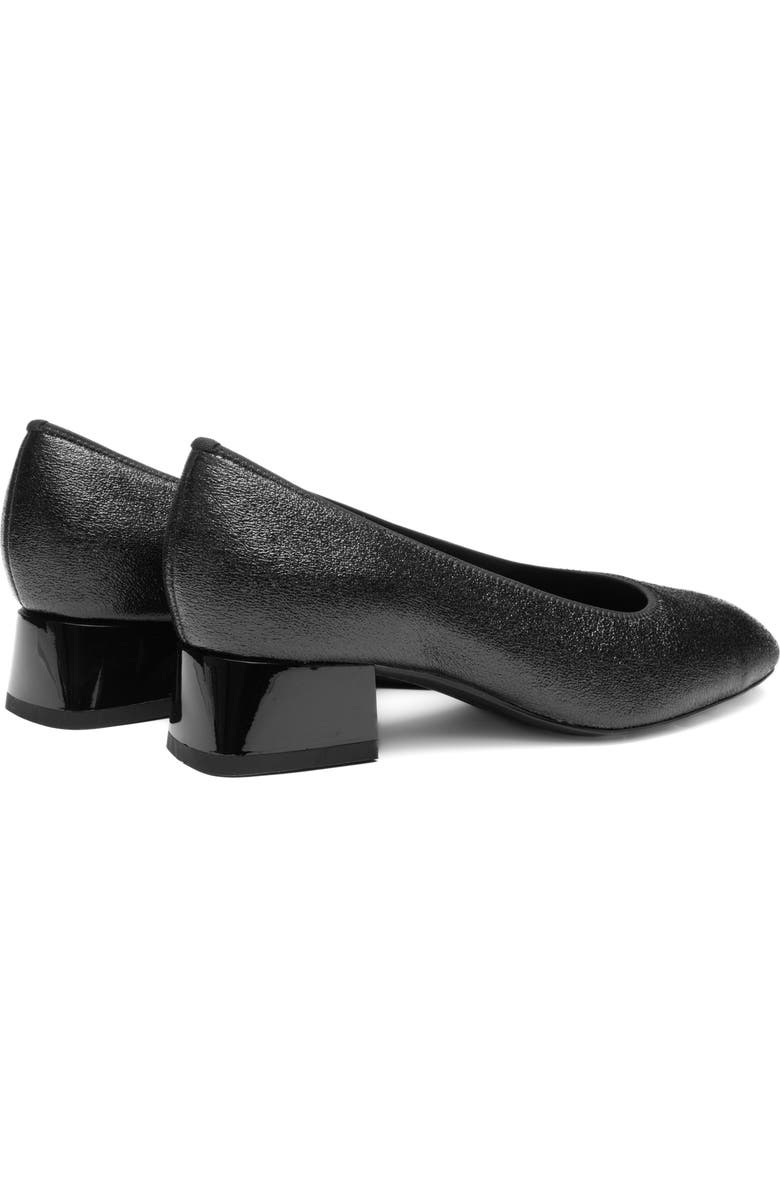 ara Gypsum Block Heel Pump, Alternate, color, Black