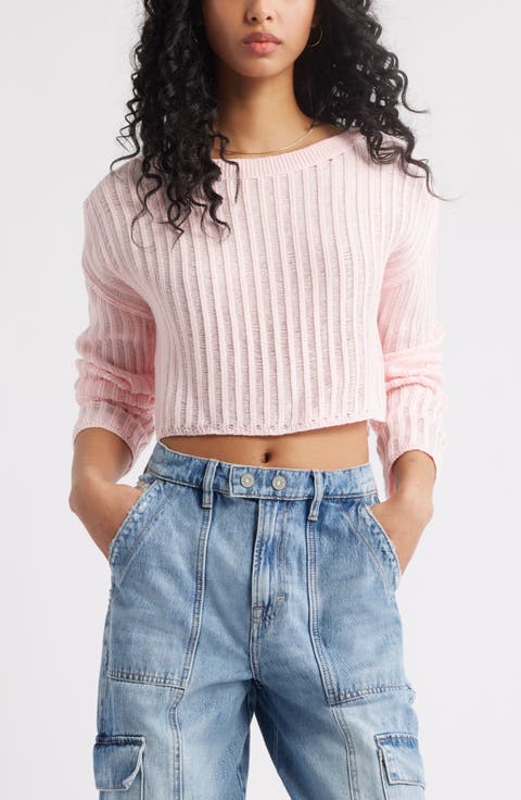 Cotton Crop Sweater