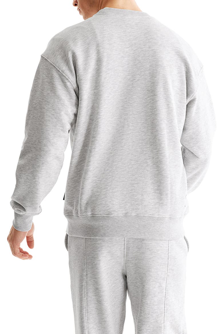 Club Crewneck Cotton Blend Sweatshirt, Alternate, color, CRATER